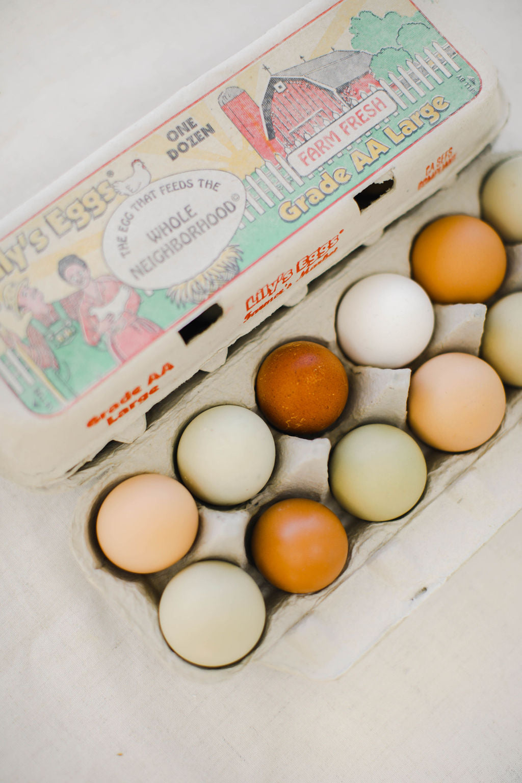 Lilly's Eggs - Brown, Heirloom & Green Eggs from Fillmore, CA