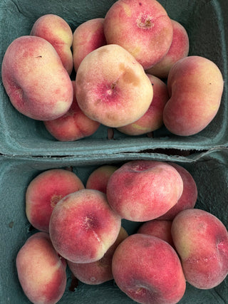 White Donut Peaches from Murray Family Farms  - 2lbs - Certified Organic