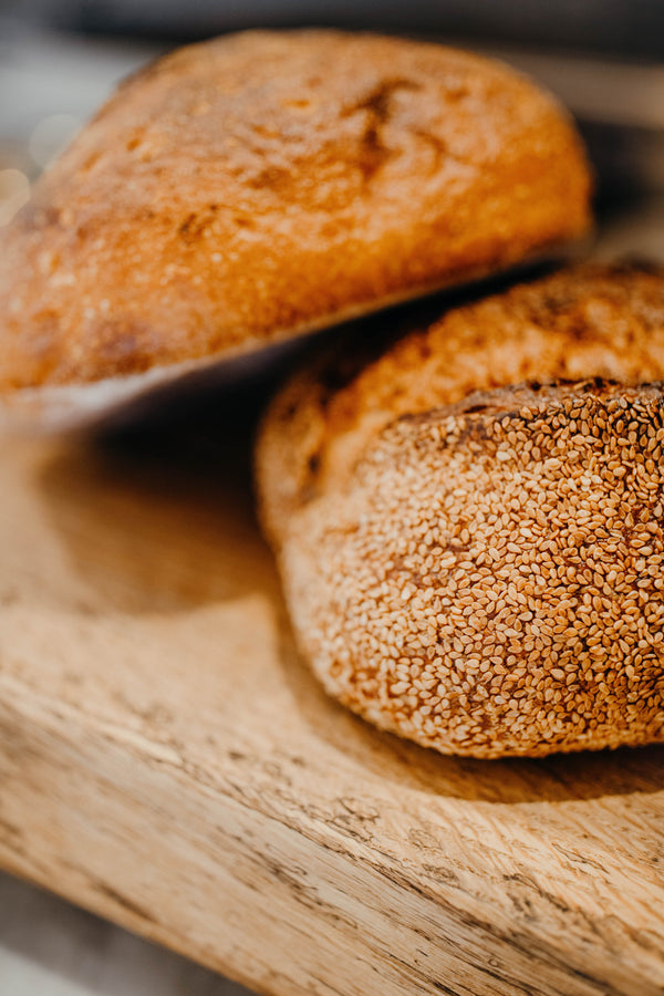Bub's Sesame Seed Sourdough Bread from Bub and Grandma's