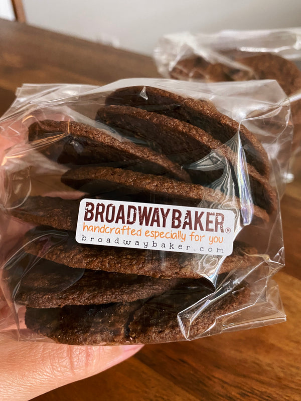 Thin & Crispy Classic Chocolate Chip Cookies by Broadway Baker