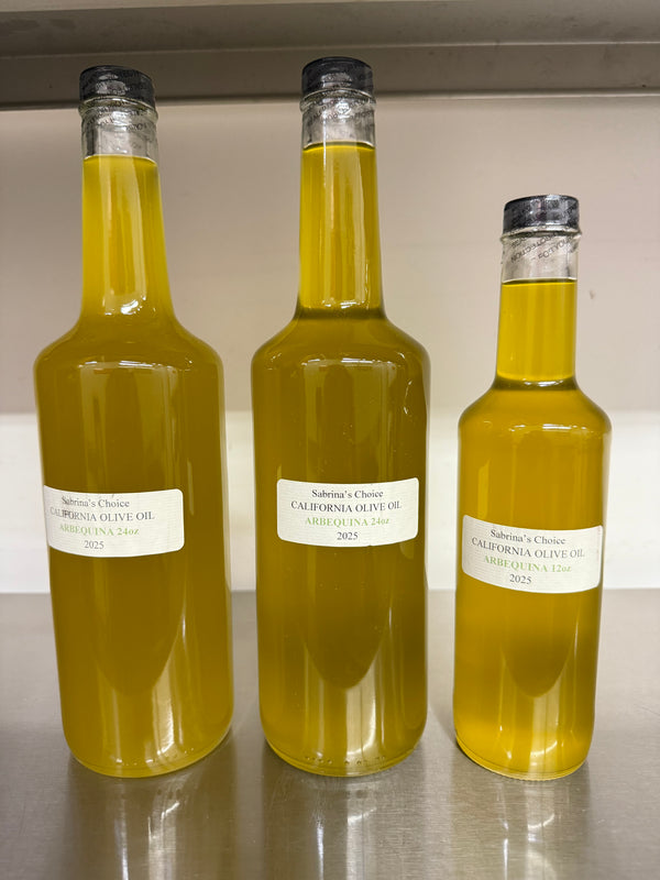 Organic Fresh Press Arbequina Olive Oil 24oz