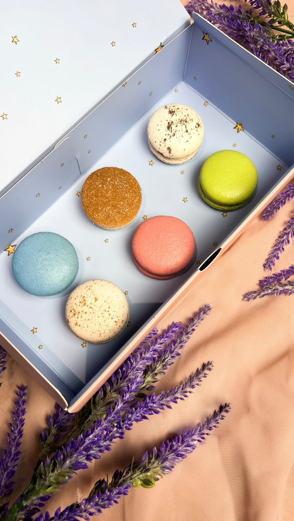 Macarons from Etoile Filante Pâtisserie - half dozen