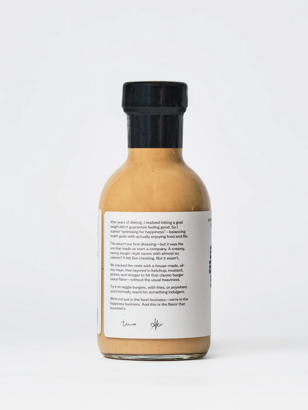 Happy Supply Company Dressings - 12oz - Vegan, Gluten-Free, Low Calorie