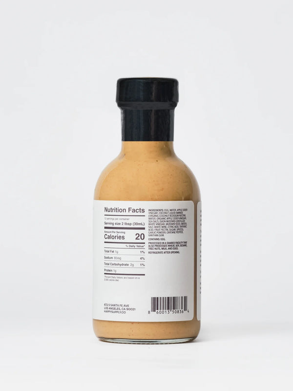 Happy Supply Company Dressings - 12oz - Vegan, Gluten-Free, Low Calorie