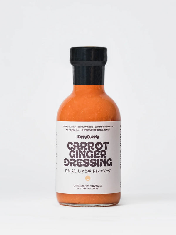 Happy Supply Company Dressings - 12oz - Vegan, Gluten-Free, Low Calorie