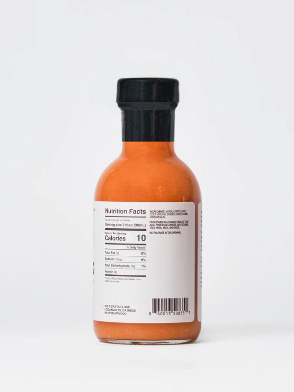 Happy Supply Company Dressings - 12oz - Vegan, Gluten-Free, Low Calorie