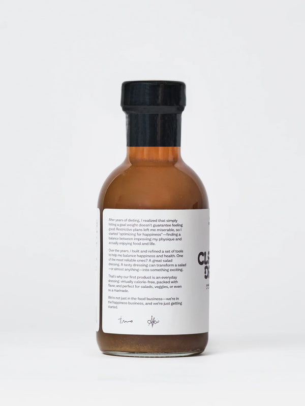Happy Supply Company Dressings - 12oz - Vegan, Gluten-Free, Low Calorie