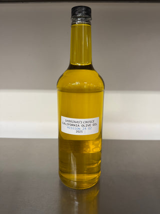 Mission olive oil for cooking from Sabrina’s Choice Shear Rock Farms 24oz