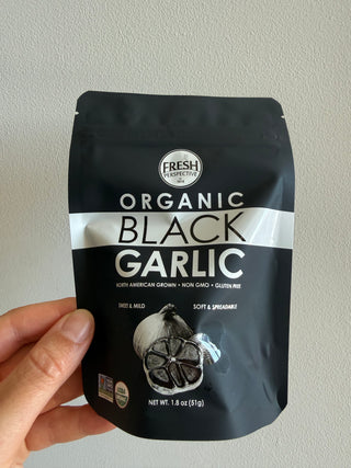 Organic non-GMO Black Garlic from Fresh Perspective 1.8oz