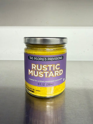 Rustic Mustard from People’s Provisions 9 fl oz