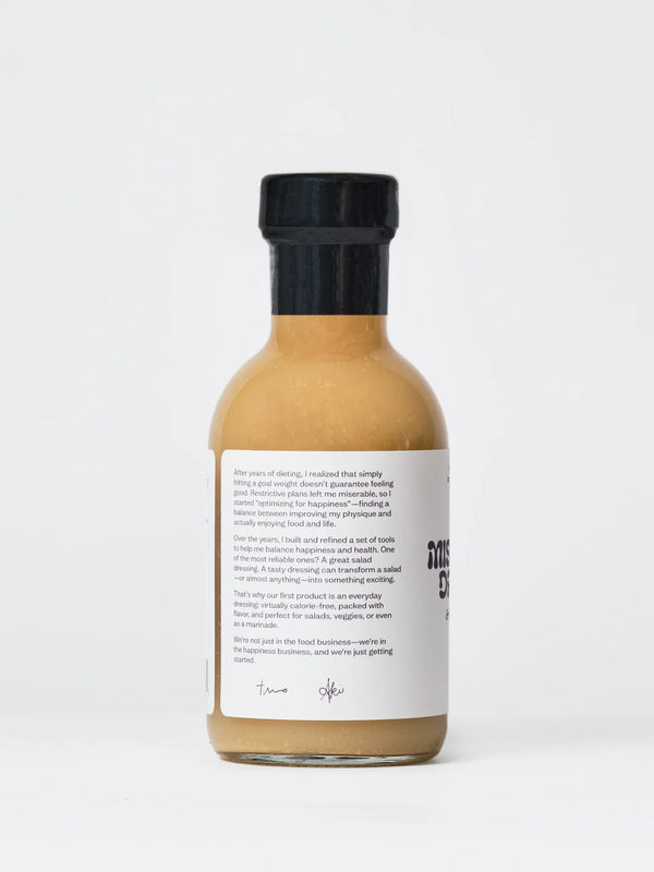 Happy Supply Company Dressings - 12oz - Vegan, Gluten-Free, Low Calorie
