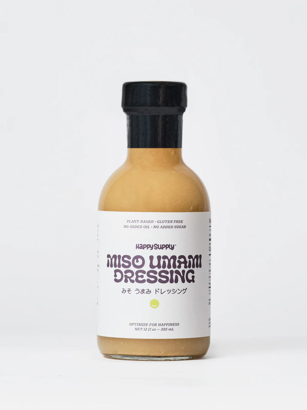 Happy Supply Company Dressings - 12oz - Vegan, Gluten-Free, Low Calorie