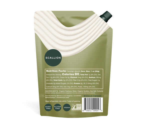 Monty's Butter and Cream Cheeses - Plant Based -