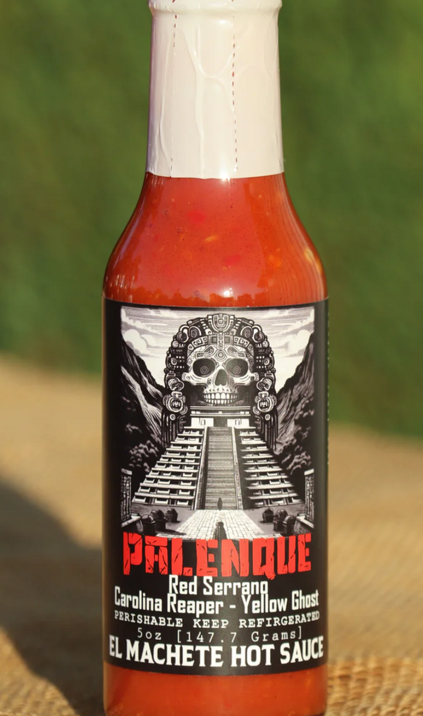 Palenque Hot Sauce 5oz from El Machete