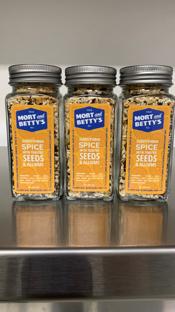 Everything Spice With Toasted Seeds and Alliums from Mort & Betty’s 2.03oz