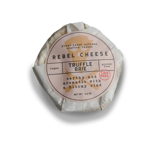 Brie from Rebel Cheese - plant based