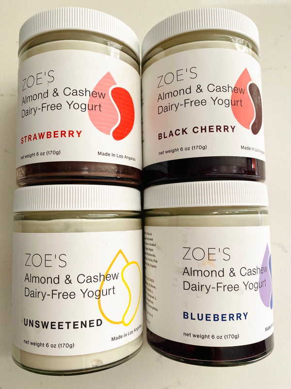 Zoe's Yogurt -  Almond and Cashew, Dairy-Free