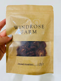 Dry Flower Tea & Smoked Dried Tomatoes from Windrose Farms 1oz