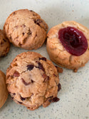 Lemon Raspberry & Cranberry Pecan Shortbread Cookies by Broadway Baker