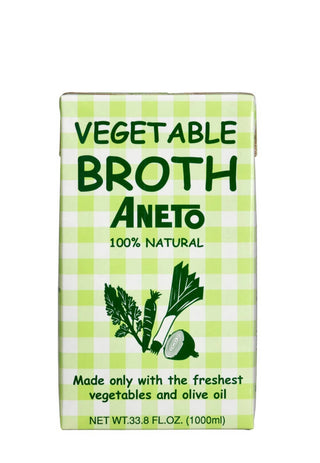 Vegetable Broth and Chicken Broth Low Sodium from Aneto
