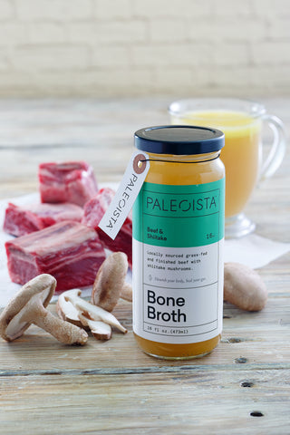 Bone Broth by Paleoista - Chicken Lemongrass and Beef shiitake