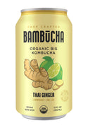 Bambucha Kombucha - Organic, Gluten-Free, Vegan, Raw Probiotic