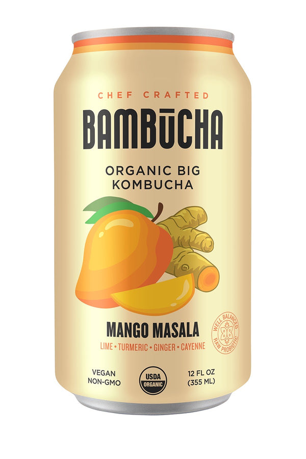 Bambucha Kombucha - Organic, Gluten-Free, Vegan, Raw Probiotic