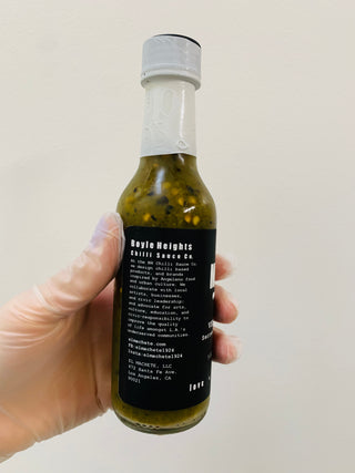 Verde Rebelde from El Machete, Hot Sauce - 5oz -  Serrano, Jalapeño, Garlic