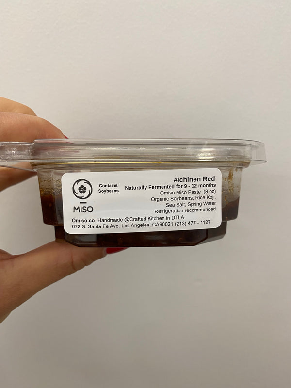 OMISO - One year aged miso paste - 8oz - limited quantity!